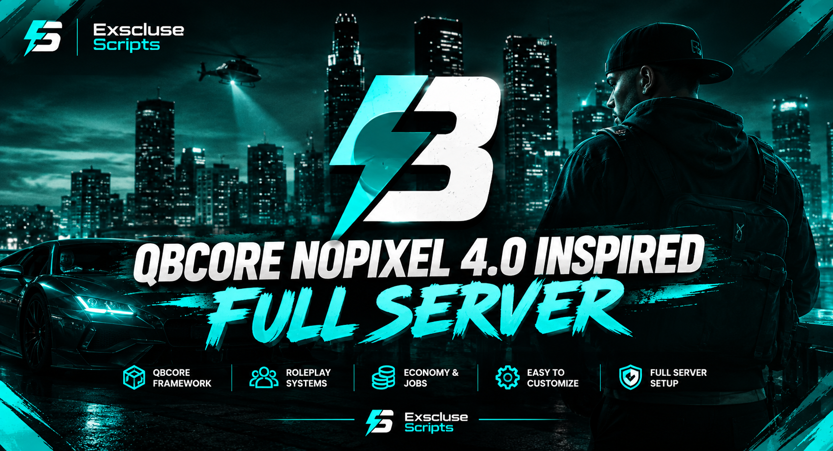 QBCore NoPixel 4.0 Inspired Full Server